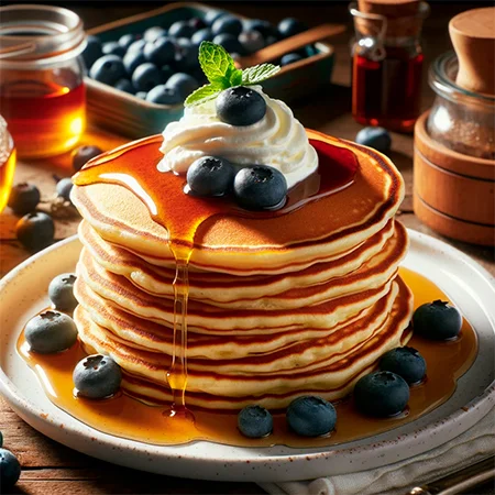 como hacer tortitas americanas