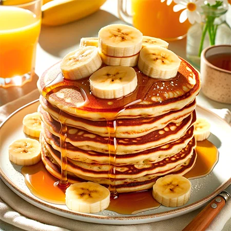 mejores tortitas de plátano